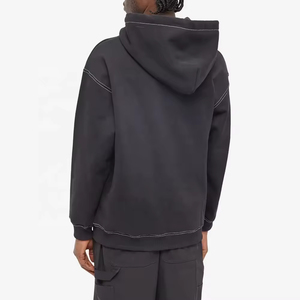Sudadera con capucha y sudadera para hombre de alta calidad, precio mayorista, con bordado personalizado y estampado en relieve, tallas grandes, ropa masculina en blanco de talla grande - Product Image 2