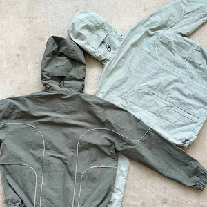 Custom Waterproof Wind heater Track <b>Jacket</b> High Quality Polyester Windbreaker <b>Zip</b> <b>up</b> Men Sports <b>Jacket</b> Casual - Product Image 2