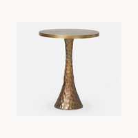 Nouvelle table d'appoint en métal au design moderne, plateau en marbre, table d'appoint élégante et luxueuse, personnalisée, fabrication artisanale, DESIGN UNIQUE, usine de meubles