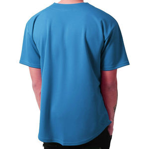 Camiseta de béisbol transpirable unisex diseñada para deportes al aire libre en equipo, entrenamiento diario, estilo atlético relajado, camiseta de béisbol duradera. - Product Image 4