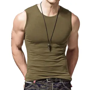 OEM thoải mái unisex của slim-fit Tank Top tùy chỉnh người đàn ông của cá nhân thiết kế vest