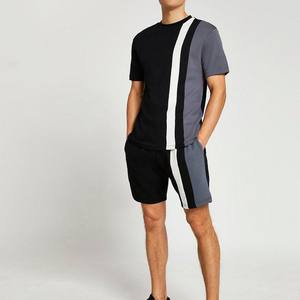Ensemble T-shirt et short pour homme style luxe, anti-plis, qualité supérieure, prix abordable, matière durable, vente chaude - Product Image 2