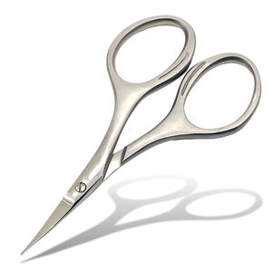 Ciseaux à cuticules professionnels de qualité salon, lame tranchante, coupe-peaux mortes pour pédicure et manucure - Product Image 1