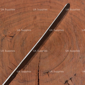 Cuchillo de Acero de Alto Carbono Forjado a Mano UA Supplies con Hoja Recta de Punta Caída para Cortar Verduras y Carne, Hoja en Bruto de Espiga Completa - Product Image 6