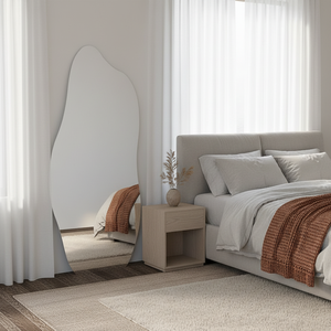 <span class=keywords><strong>Specchio</strong></span> da <span class=keywords><strong>Parete</strong></span> a Figura Intera Personalizzato per Arredamento Casa, <span class=keywords><strong>Specchio</strong></span> Asimmetrico Lungo e Alto con Cornice per <span class=keywords><strong>Camera</strong></span> da Letto - Product Image 4