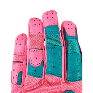 Gants de frappeur de baseball en cuir sur mesure, design personnalisé, cuir d'agneau professionnel, pour adultes et jeunes, en vente - Product Image 3