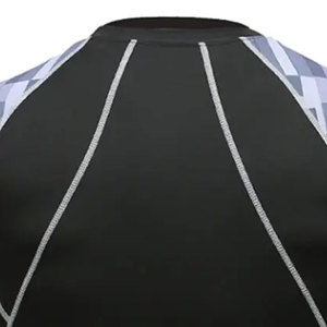 Men Rash Guard <b>Long</b> <b>Sleeve</b> <b>Compression</b> <b>Shirt</b> Custom Logo Quick Dry Sportswear Gym Training Fitness Wear - Product Image 6