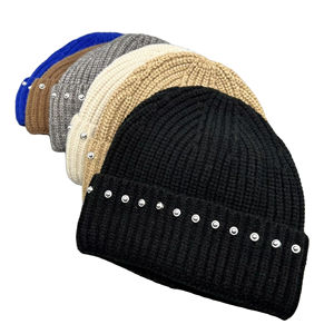 New Arrival Cozy Knitted <b>Winter</b> <b>Cap</b> for Cold Weather Warm Foldable Cuff Beanie for Travel and Outdoor Wear - Product Image 1