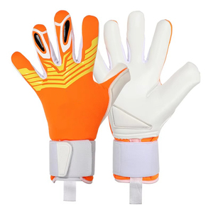Guantes de Portero de Fútbol Profesionales de Alta Calidad, al por Mayor, Transpirables, de Látex y Cuero, con Colores y Logotipo Personalizados OEM - Product Image 6