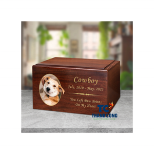 ภาชนะใส่สัตว์เลี้ยงทำจากไม้ใส่อาหารสัตว์เลี้ยงมีโลโก้ออกแบบได้ตามต้องการและจัดส่งรวดเร็วผู้ซื้อจากประเทศออสเตรเลีย - Product Image 1