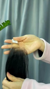 Peluca con cierre de diseño único, cabello humano, pre-arrancada, línea de cabello natural para uso diario y peinados de moda, disponible para la venta. - Product Image 2