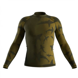 Camiseta de Manga Larga Personalizada para Hombre, Protección UV, Secado Rápido, Resistente al Cloro, Costuras Planas Anti-Fricción, Ropa Deportiva para Paddle Surf - Product Image 5