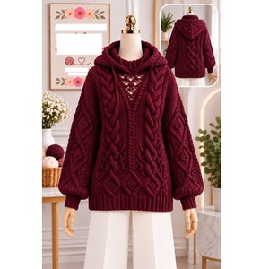 Suéteres 100% acrílico o algodón, calibre 12, para mujer, los más modernos, informales, para la temporada de invierno, proveedor de Bangladesh. - Product Image 4