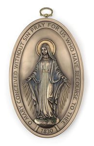 Extra Large 5 Inch St Benedict Medal Wall Decor Catholic Protection Cross for Home Door Vintage Saint Benedict Religious Art - Product Image 2