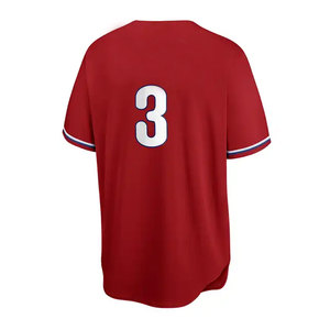 Uniforme de baseball de style professionnel pour hommes, tissu respirant, vêtements de sport confortables pour l'entraînement en équipe - Product Image 4
