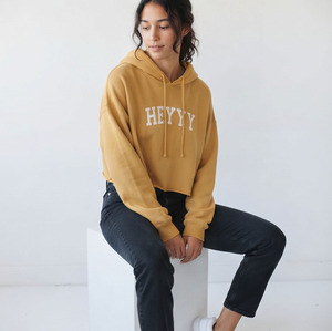 Sweat à capuche court ample imprimé pour femme, 100 % coton, manches longues, style décontracté, streetwear d'hiver, coupe baggy - Product Image 2