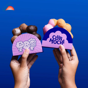 Poignée Boîte alimentaire en papier pour beignet | Pâtisserie, conception personnalisée - Product Image 4