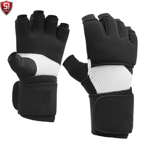 Vendas de Boxeo Personalizadas con Almohadillas de Gel, Guantes Interiores de Algodón Elástico para Hombres y Mujeres, Fitness, MMA, Kickboxing - Product Image 1