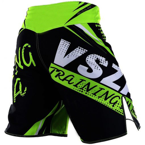 Shorts d'arts martiaux mixtes pour hommes Eazwears - Respirants, à séchage rapide, durables, extensibles, 100% polyester, service OEM - Product Image 2