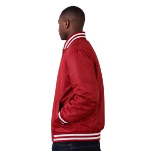 Veste de baseball Kappa Alpha Psi rouge, vêtements de fraternité grecque avec un design classique, confort premium et style athlétique - Product Image 3