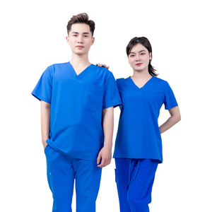 ชุดยูนิฟอร์มผ้าเรยอนสำหรับผู้หญิงชุดยูนิฟอร์มผ้าซับเหงื่อสำหรับผู้หญิงชุดทางการแพทย์สำหรับผู้ชายผู้หญิง - Product Image 6