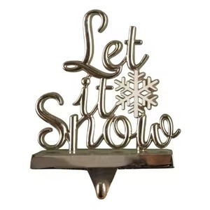 Luxury <b>Stocking</b> <b>Holder</b> Metal Accent for Seasonal Event and Party Decorations - Product Image 6