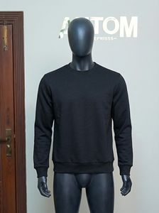 เสื้อสเวตเชิ้ตคอกลมทรงโอเวอร์ไซส์ปักโลโก้ตามสั่งสำหรับผู้หญิง แขนยาว พิมพ์ลายใหม่ด้านหน้า สำหรับฤดูใบไม้ร่วงและฤดูหนาว - Product Image 4