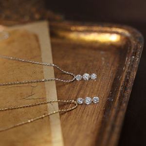 จี้เพชรทรงกลมคุณภาพเยี่ยม ได้รับการรับรองจาก IGI ผลิตในห้องปฏิบัติการ ตัวเรือนทองคำขาว ทองคำเหลือง หรือเงิน พร้อมเพชรความใสระดับ D E F VVS VS - Product Image 6