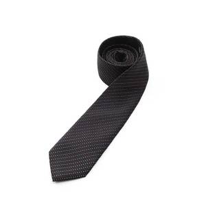 Corbata Elegante con Acabado Satinado, Color Sólido, Lana, Logotipo Personalizado Impreso, Corbata de Lino Informal para Hombre para el Verano - Product Image 5