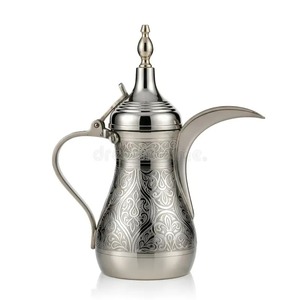 กระติกกาแฟดัลลาห์โลหะแบบคลาสสิก พร้อมพวยกาทรงยาวและฝาปิดตกแต่ง - Product Image 4
