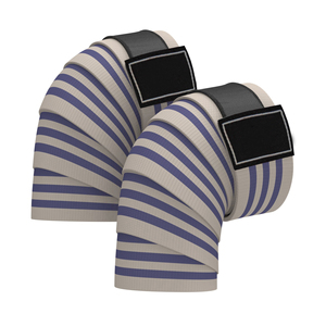 Stretchable Neoprene <b>Elastic</b> Weight Lifting <b>Knee</b> Wraps Non-Slip <b>Support</b> Adjustable Advanced Protection Heavy Training Wraps - Product Image 5