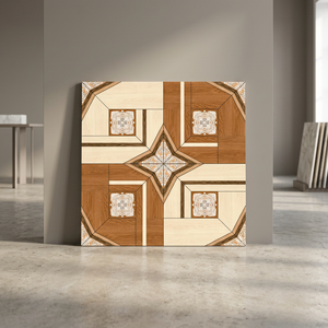 Carreaux de porcelaine d'intérieur d'hôtel 400x400 Carrelages de sol en porcelaine blanche brillante 40x40cm Carrelages de sol en céramique - Product Image 2