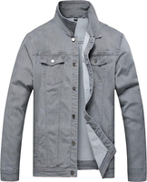 Veste en jean vintage pour homme, design personnalisable, service OEM en gros, imperméable, réversible, épaisse, respirante, hiver
