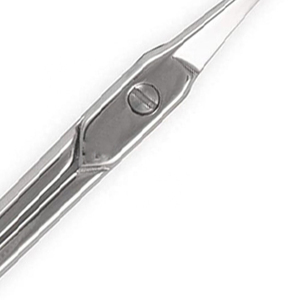 Juego de Tijeras para Cutículas de Acero Inoxidable de Alta Resistencia, con Acabado Espejo Personalizado, Curvas, para Diestros - Product Image 4