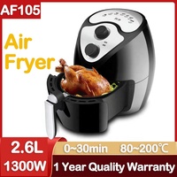 Friteuse à Air intelligente 1300W, 3,5l, AF105, synchronisation, sans huile, antiadhésive, nettoyage facile, Type mécanique