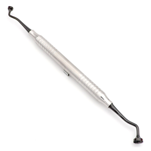 Instrument de compression osseuse dentaire 6mm 8mm, poignée moletée argentée, outil chirurgical manuel de classe I - Product Image 6
