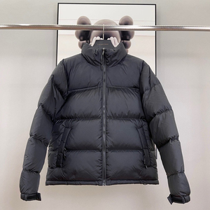 Custom <b>Winter</b> Warm Puffer Jacket Wholesale OEM ODM Factory Stand Collar Two Tone Casual <b>Thick</b> Outerwear Down <b>Coat</b> For Men - Product Image 2