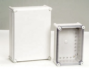 Boîtier de jonction étanche en plastique IP66/67 - Couvercle à charnières - Fabriqué en Corée - Boîte extérieure en polycarbonate - Boîtes en plastique - Product Image 5