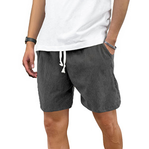 Pantalones Cortos Deportivos de Alta Calidad al Por Mayor con Logotipo Láser y Tela Transpirable Personalizada para Hombre - Product Image 1