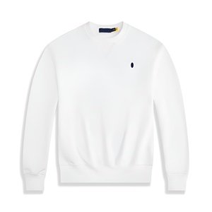 Sweat-shirt à col rond oversize pour homme de haute qualité, en coton molletonné, style streetwear décontracté, OEM - Product Image 2