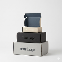 Boîte d'emballage de luxe en carton kraft ondulé réutilisable et biodégradable, boîte cadeau rigide pour perruque, vernis à ongles, huile essentielle