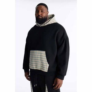 OEM Manufacturer Custom Hoodies Sweat Pants Suit <b>Oversized</b> Tracksuit Zipper Pearl <b>Sweatpants</b> and Hoodie Set Men - Product Image 4