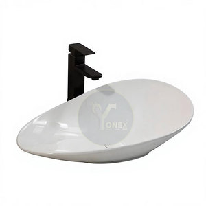 Fregaderos de Cerámica Vitrificada China con Acabado Ultra Suave y Brillante para Elegir en Cualquier Espacio de Baño - Product Image 1