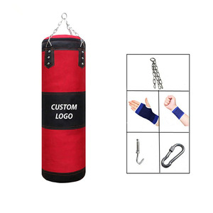 Sac de frappe de boxe suspendu pour entraînement fitness, durable, vide et lourd, pour adultes, exercices de gym, sacs de frappe pour hommes - Product Image 3