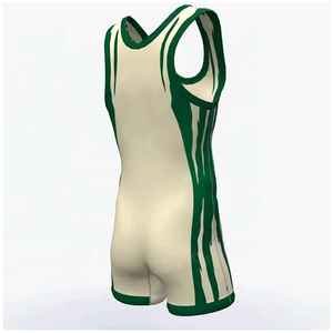 ชุดมวยปล้ำโพลีเอสเตอร์แบบสวมใส่สบายสำหรับทุกเพศ รุ่นใหม่ล่าสุด ปรับแต่งได้ พิมพ์ลายแบบ Sublimation เต็มตัว มีไซส์พลัส สายรัดปรับได้ พร้อมตัวล็อคแบบ Hook and Loop - Product Image 3