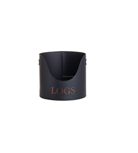 METAL <b>LOG</b> HOLDER IN BUCKET DESIGN <b>LOG</b> HOLDER FOR WOOD IN WHOLESALE PRICE LATEST STYLE IN WOOD HOLDER - Product Image 1