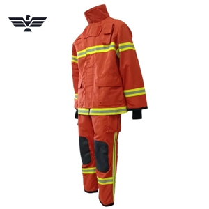 Combinaison de travail ignifuge unisexe, confortable, en coton réfléchissant, équipement de protection - Product Image 5