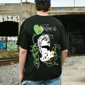 Camisa de Alta Calidad para Hombre, para Negocios y Ocio, Estampada, Verano, Transpirable, de Algodón, Tejido de Punto, Manga Corta, Personalizada, Suministro OEM y ODM - Product Image 2