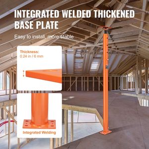 แจ็คตั้งพื้นปรับความสูงได้56 '-100 "สำหรับยกแม่แรงยกบ้านหลังปรับได้ - Product Image 4