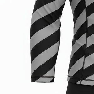 เสื้อรัดรูปแขนยาวแบบยูนิเซ็กซ์ สำหรับกิจกรรมกลางแจ้ง เดินป่า แห้งเร็ว เหมาะสำหรับ BJJ MMA ยิวยิตสู ฝึกซ้อมกีฬาต่อสู้ - Product Image 5